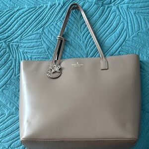 Kate Spade Taupe Leather Tote